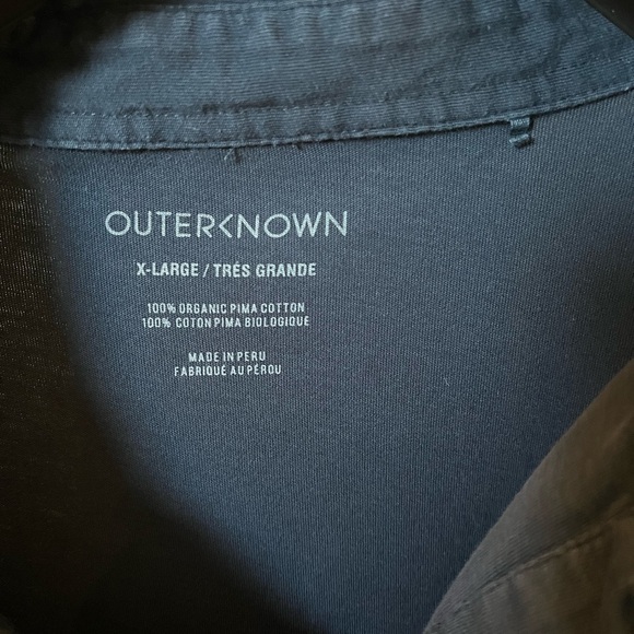 Outerknown Sojourn Polo Navy XL - Picture 3 of 3